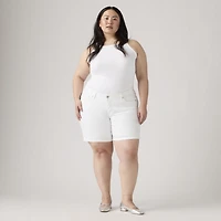 Mid Length Women's Shorts (Plus Size