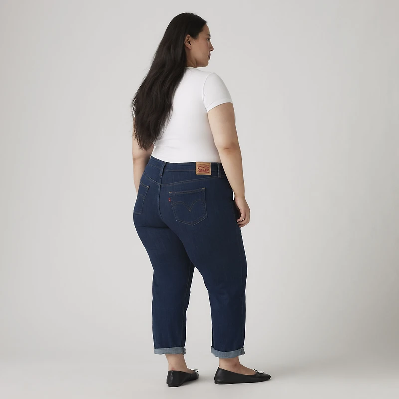 Boyfriend Women's Jeans (Plus Size
