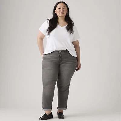 Boyfriend Women's Jeans (Plus Size