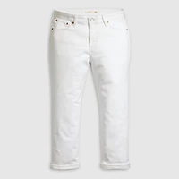 Boyfriend Mid Rise Women's Jeans (Plus Size)