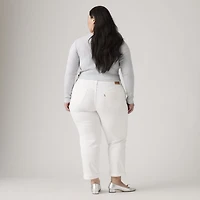 Boyfriend Mid Rise Women's Jeans (Plus Size)