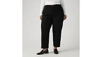 Ribcage Straight Ankle Women's Jeans (Plus Size