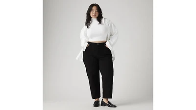 Ribcage Straight Ankle Women's Jeans (Plus Size