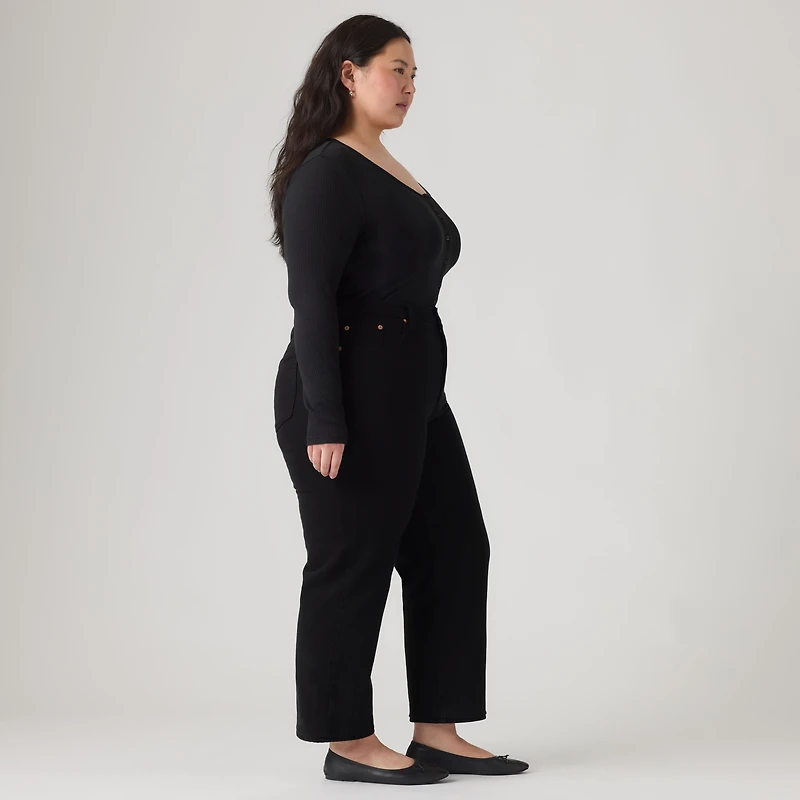 Ribcage Straight Ankle Women's Jeans (Plus Size