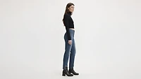 724 High Rise Slim Straight Cropped Women's Jeans