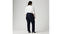 724 High Rise Slim Straight Fit Women's Jeans (Plus Size