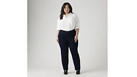 724 High Rise Slim Straight Fit Women's Jeans (Plus Size