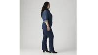 724 High Rise Slim Straight Women's Jeans (Plus Size)