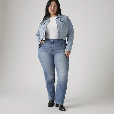 724 High Rise Straight Women's Jeans (Plus Size