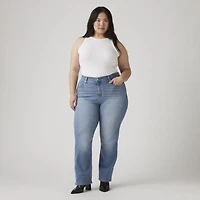 724 High Rise Straight Women's Jeans (Plus Size
