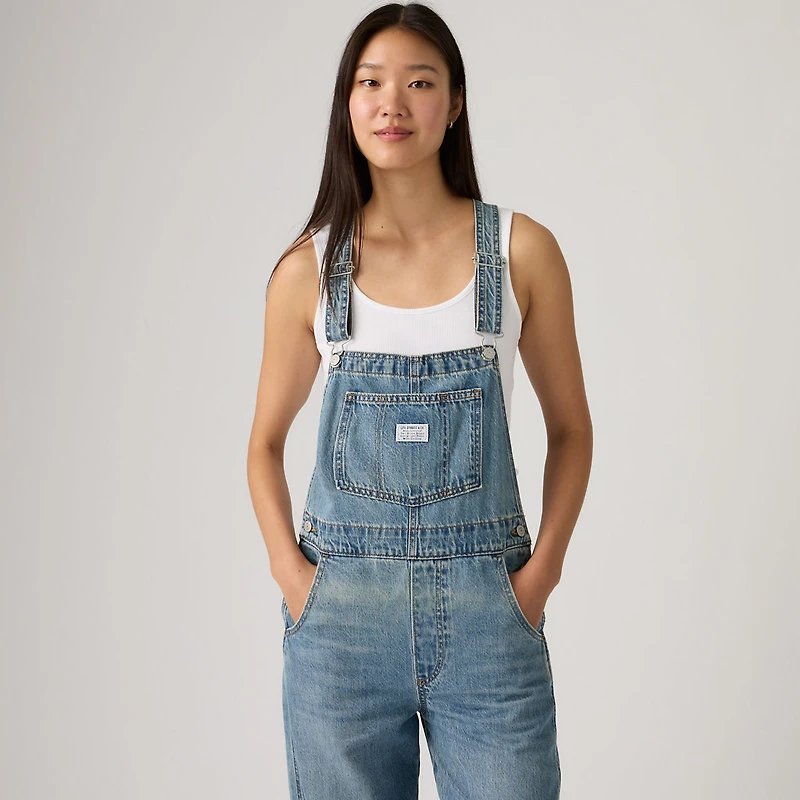 Vintage Denim Overalls
