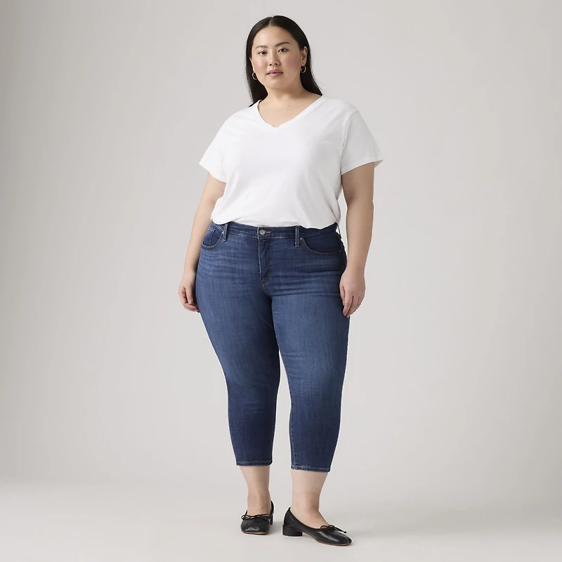 311 Shaping Skinny Capri Women's Jeans (Plus Size