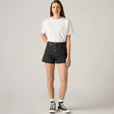 High Waisted Mom Women's Shorts