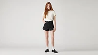 High Waisted Mom Women's Shorts