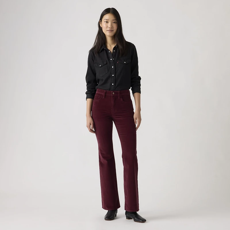 726 High-Rise Flare Corduroy Women's Pants
