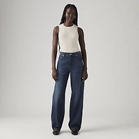 Baggy Dad Linen+ Denim Lightweight Women's Jeans