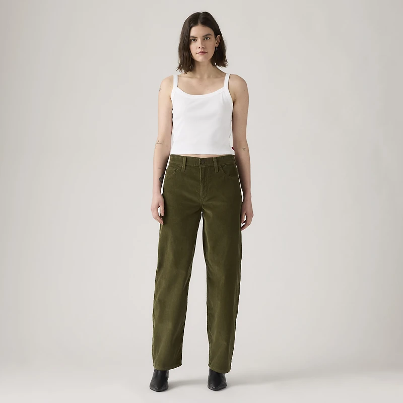 Baggy Dad Corduroy Women's Pants