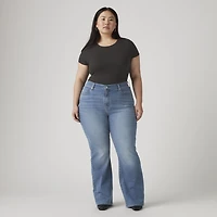 726 High Rise Flare Women's Jeans (Plus Size)