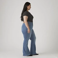 726 High Rise Flare Women's Jeans (Plus Size