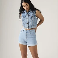 Rolled 80s Mom Women's Shorts