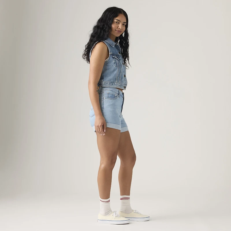 Rolled 80s Mom Women's Shorts