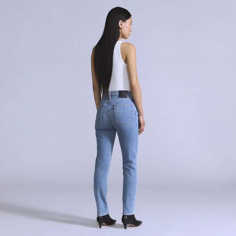 High Rise Slim Fit Women's Jeans