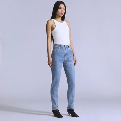 High Rise Slim Fit Women's Jeans