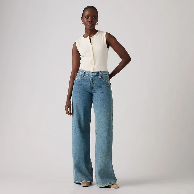 94 Baggy Wide Leg Women Jeans