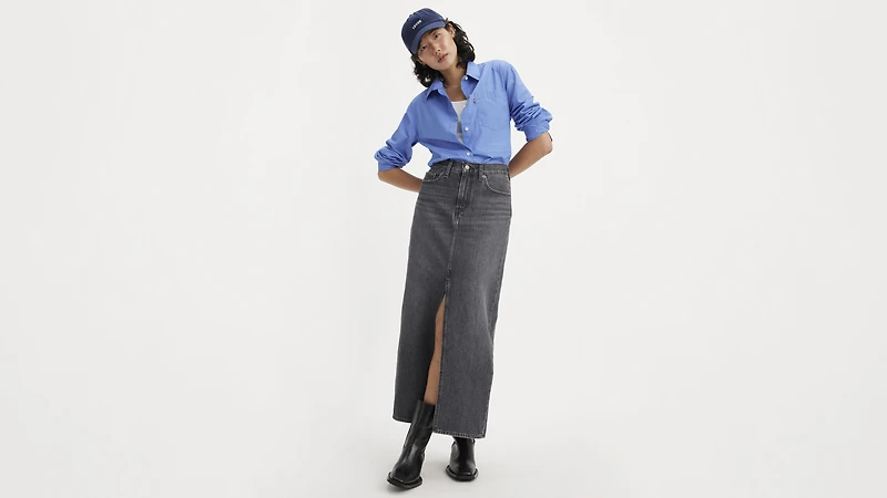Ankle Column Skirt