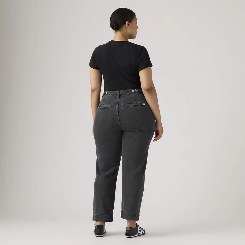 Ribcage Straight Ankle Tailored Women's Jeans