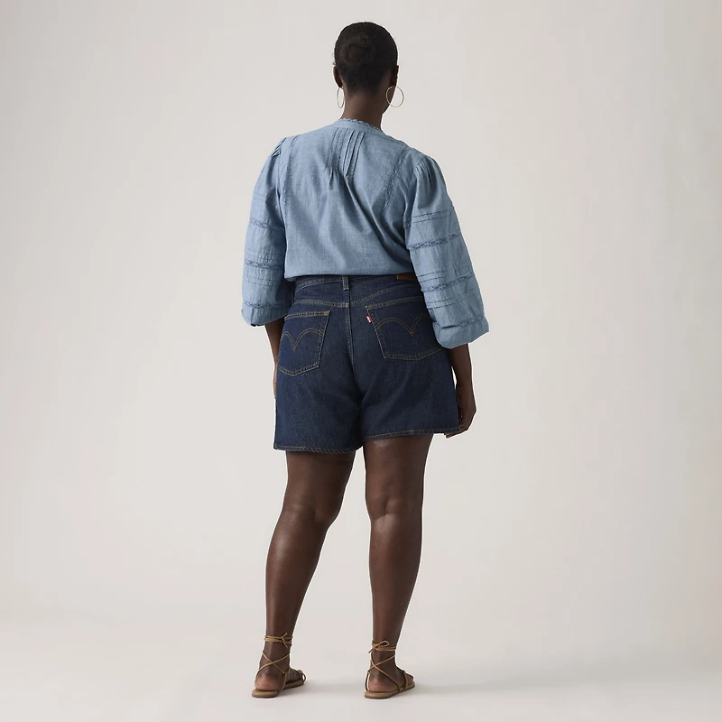 High Rise Baggy Women's Shorts