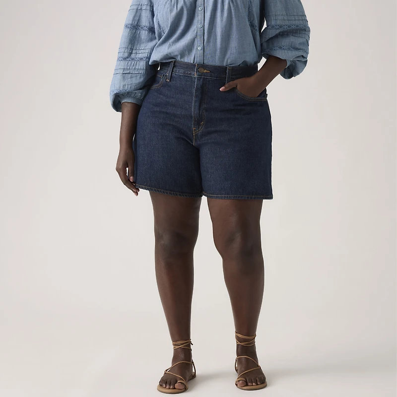 High Rise Baggy Women's Shorts