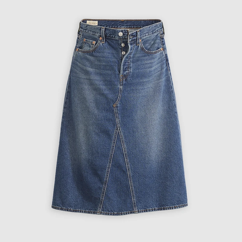 High Rise A-Line Skirt