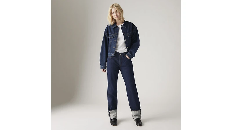 501® '90s Cuffed Selvedge Women's Jeans