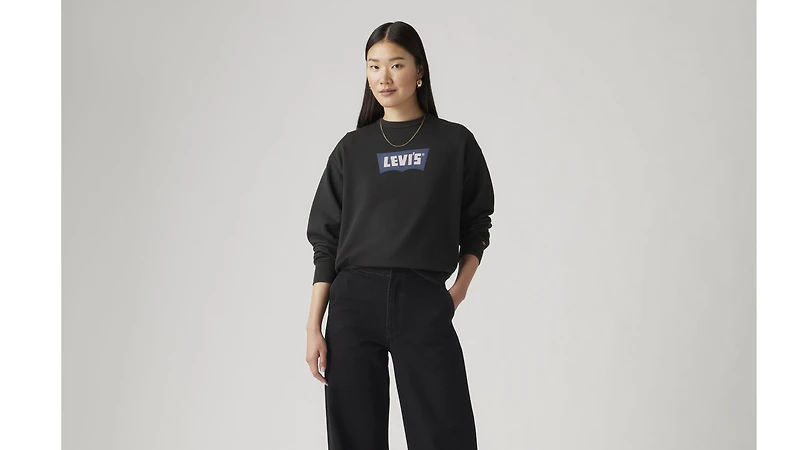 Graphic Iconic Heritage Crewneck Sweatshirt
