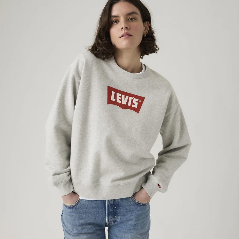Graphic Iconic Heritage Crewneck Sweatshirt