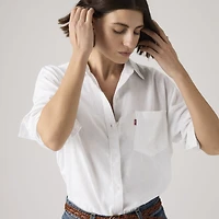 Harlie Linen Boyfriend Shirt