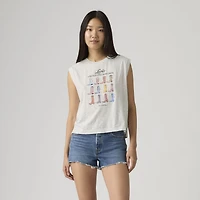 Graphic Boxy Tank