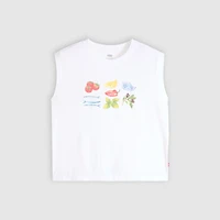 Graphic Logo Fruit Boxy Tank Top