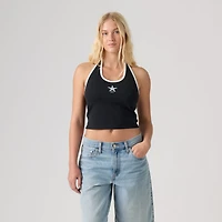 Graphic Ella Halter Top