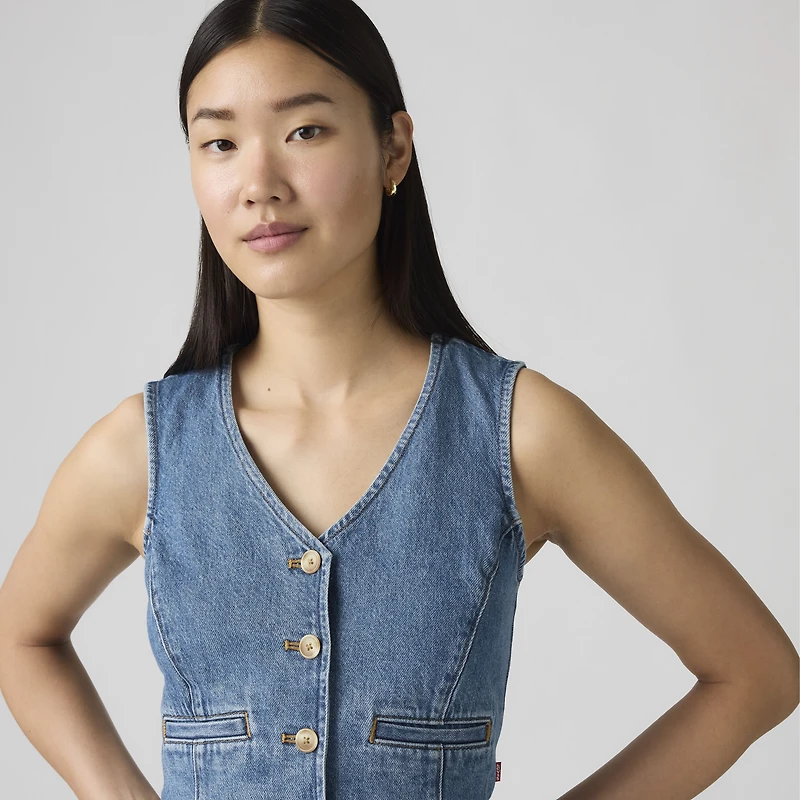 Amore Denim Vest