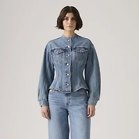 Sculpted Trucker Jacket
