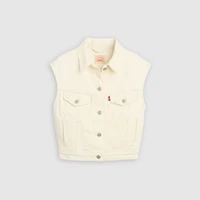 Shrunken '90s Trucker Vest