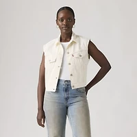 Shrunken '90s Trucker Vest