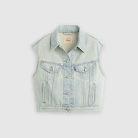 Shrunken '90s Trucker Vest