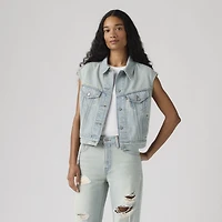 Shrunken '90s Trucker Vest