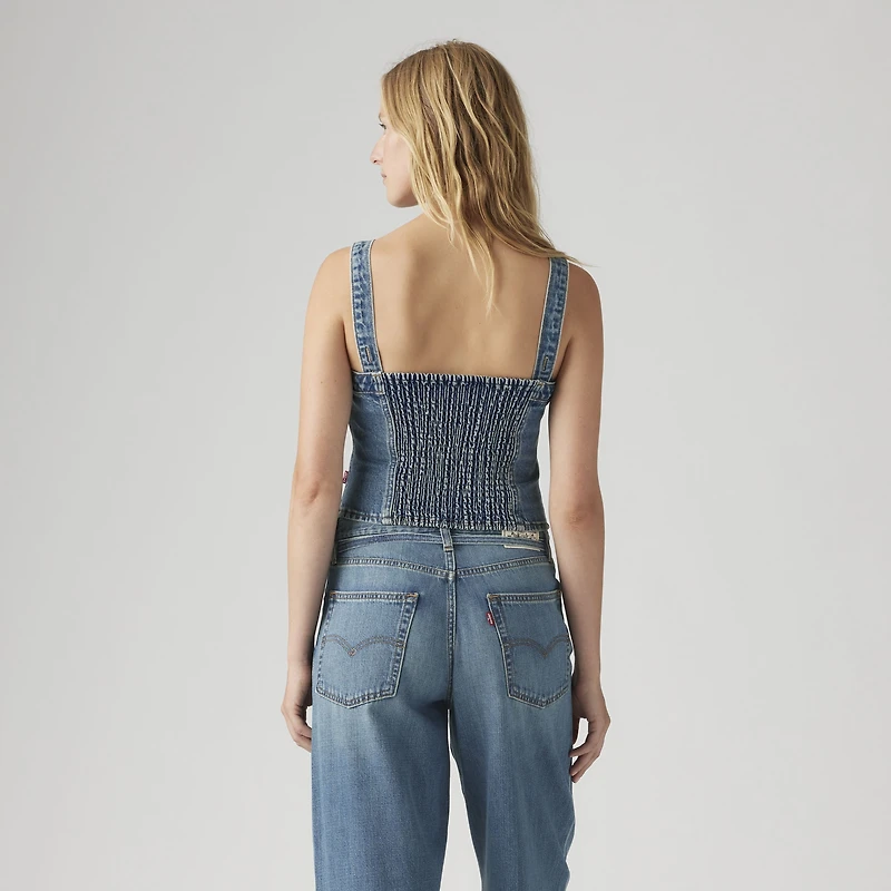 Sculpted Bustier Top