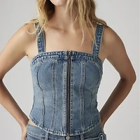 Sculpted Bustier Top