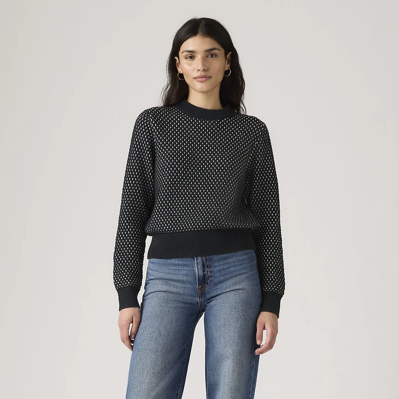 Snowflake Crewneck Pullover