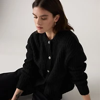Luna Shell Button Cardigan